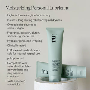 Moisturizing Personal Lubricant | Clean Intimate Lubricant | Ina Labs Moisturizing Personal Lubricant | Clean Intimate Lubricant | Ina Labs