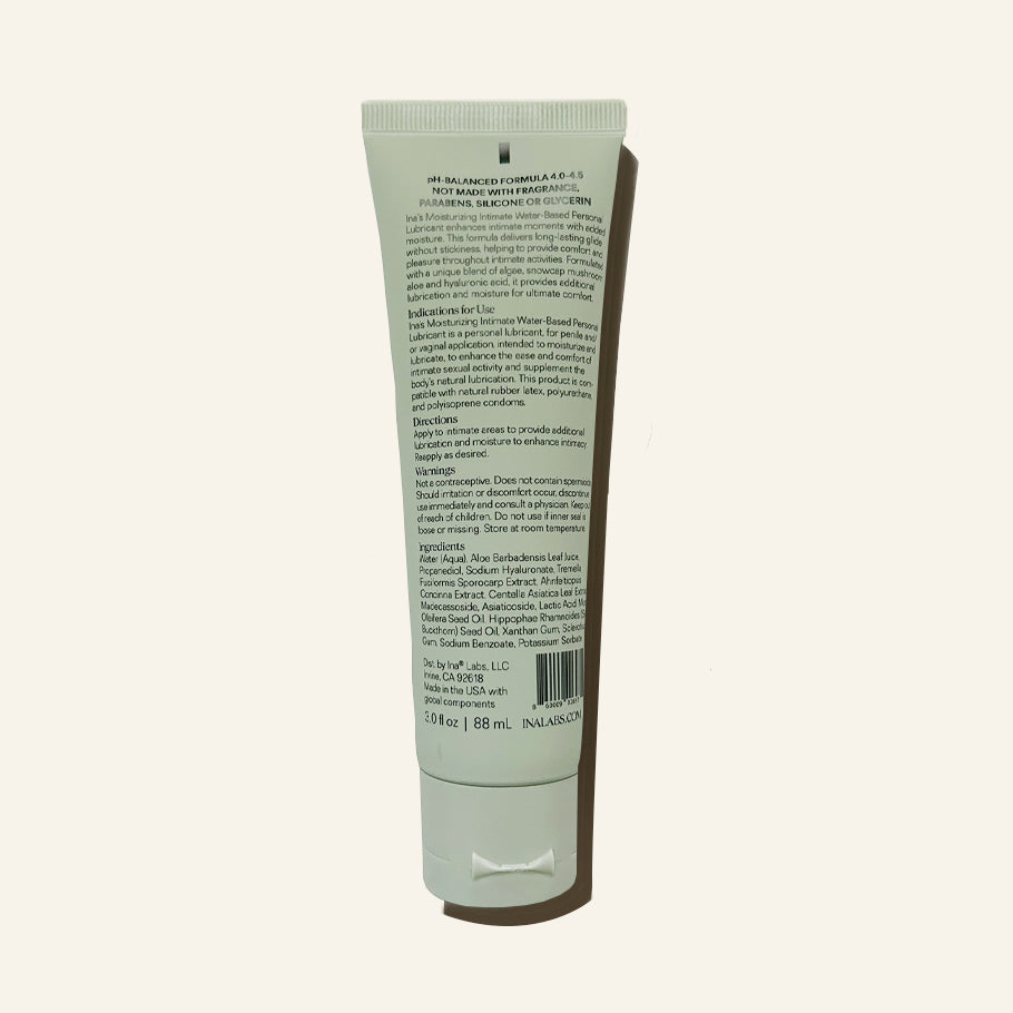 Moisturizing Personal Lubricant | Clean Intimate Lubricant | Ina Labs Moisturizing Personal Lubricant | Clean Intimate Lubricant | Ina Labs